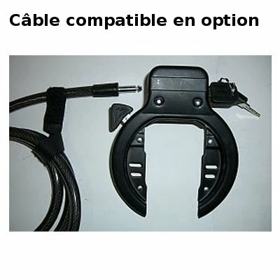 Point Antivol De Cadre XXL Plus Pour Roue Arrière De Vélo – Image 3