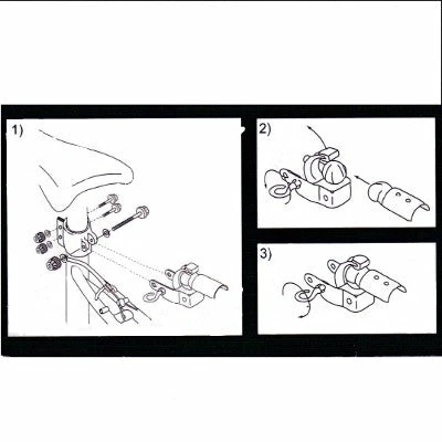 Brandless Attache Pour Remorque Vélo Sur Tige De Selle – Image 3