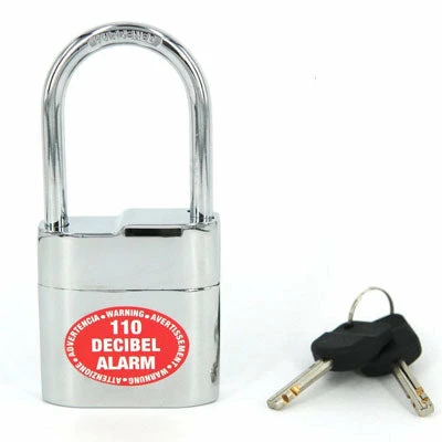 Cadenas Avec Alarme Pour Accessoire Et Cable Vélo Lock Alarm