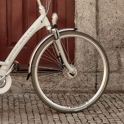 Garde Boue Argent Vélos 28 Pouces 51 Mm Towny Polisport – Image 4