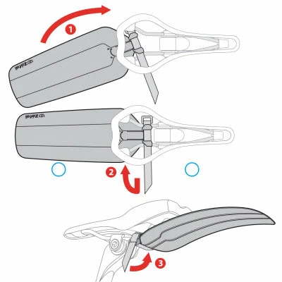 Garde Boue Sous Selle Pour VTT Shield S20 Zefal – Image 6