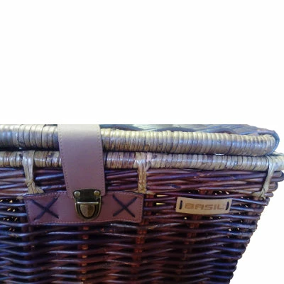 Grand Panier De Vélo En Rotin Denton L Basil – Image 6