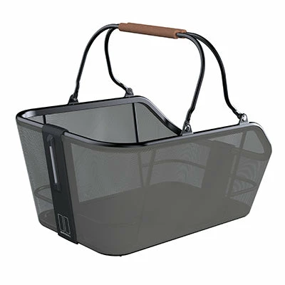 Panier 21L Vert Avec LED Sur Porte-bagages MIK Cento Tech Basil