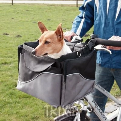 Trixie Panier Avant De Luxe Pour Transport Du Chien à Vélo