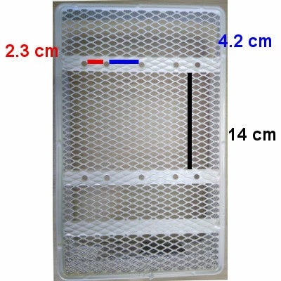 Panier De Vélo Arrière Maille Serrée Cento Basil – Image 6