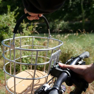 HAPO-G Panier De Vélo Avant 21.5 Litres Avec Fixation MTS – Image 3