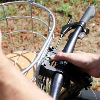 HAPO-G Panier De Vélo Avant 21.5 Litres Avec Fixation MTS – Image 4