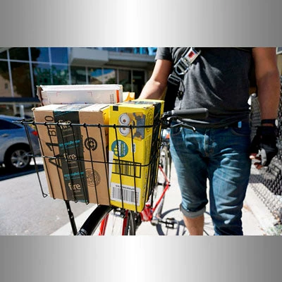 Panier Fixe Sur Guidon De Vélo Vintage Medium Plus Wald – Image 5