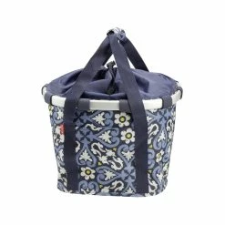 Panier Sur Guidon BikeBasket Fleurs Reisenthel & Klickfix
