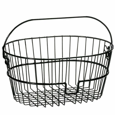 Panier Simple Métal Noir - KlickFix