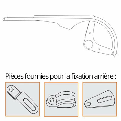 Protection Chaine Vélo Résistant 46 Et 48 Dents SKS – Image 3