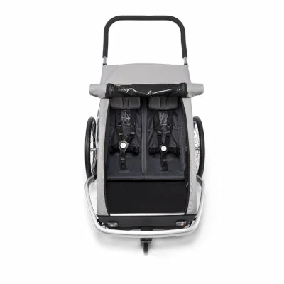 Remorque Vélo 2 Enfants Avec Suspension Kid Keeke 2 Croozer – Image 3