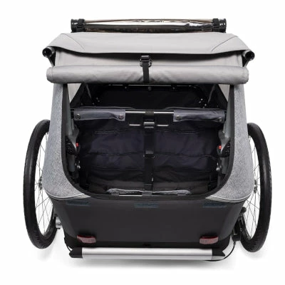 Remorque Vélo 2 Enfants Avec Suspension Kid Keeke 2 Croozer – Image 4