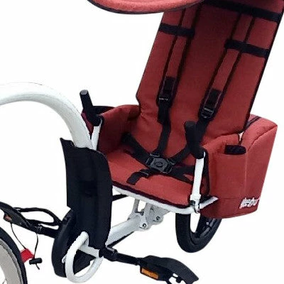 Remorque Vélo Enfant Avec Pédales Et Sacoches Thrill Weehoo – Image 2