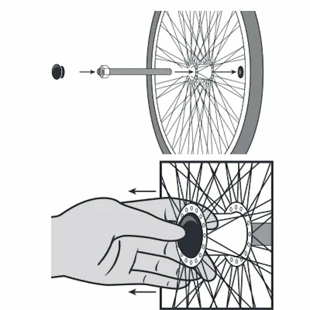 Roue 20 Pouces Pour Remorque Vélo Y-Frame Carry Freedom – Image 3
